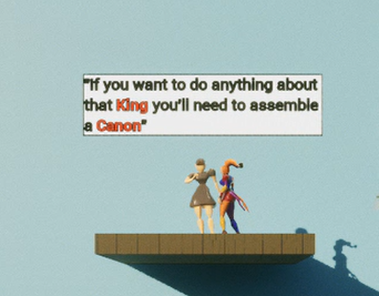 A screenshot showcasing one of the performers