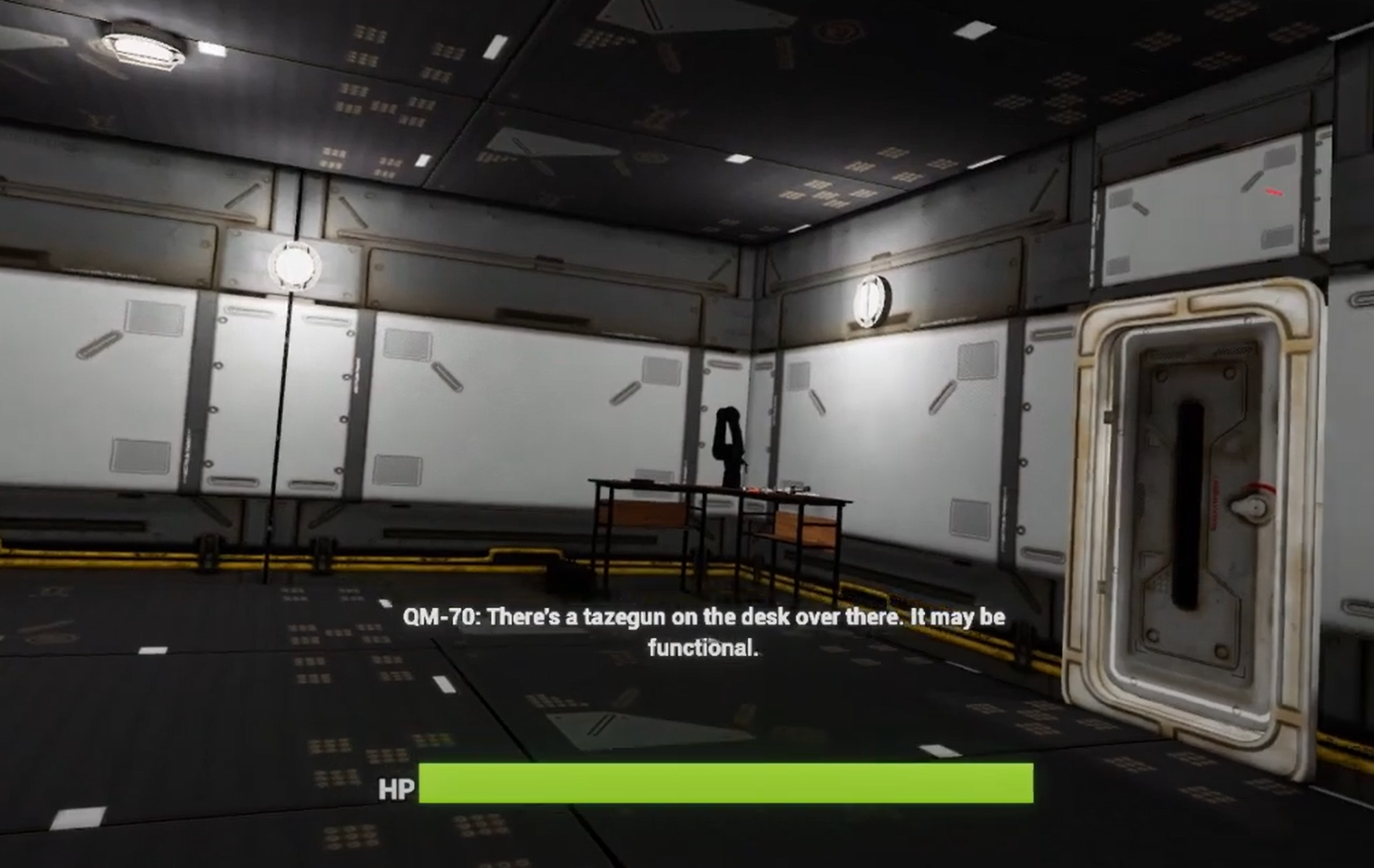 Part of the opening scene