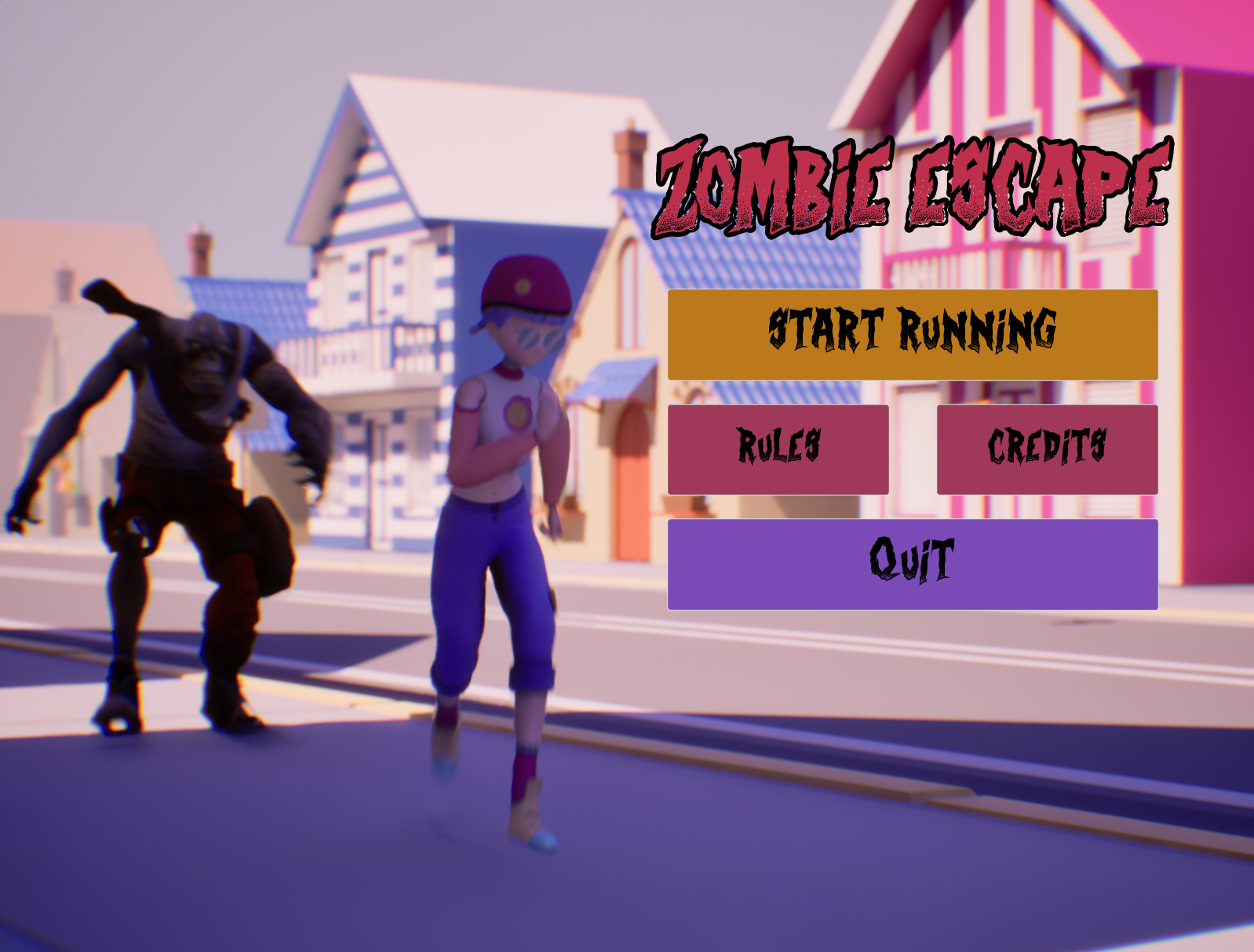 The main menu